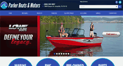 Desktop Screenshot of parkerboatstexas.com