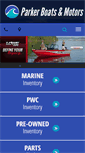 Mobile Screenshot of parkerboatstexas.com